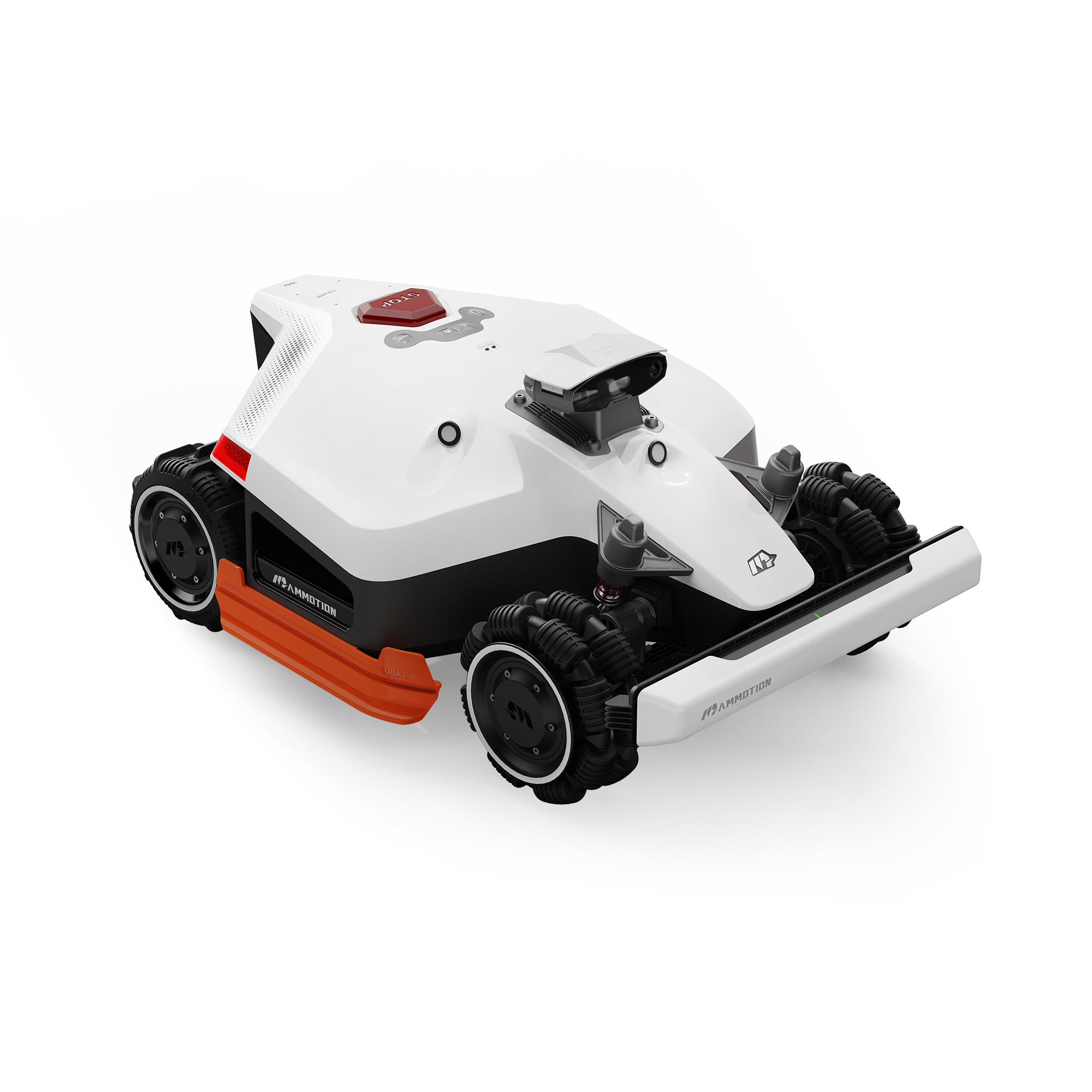 Mammotion LUBA 2 AWD 5000HX Robotic Lawn Mower — Perimeter Wire-Free, 1.25 Acres Coverage, UltraSense AI Vision, 2.2in.â€“4.0in. Cutting Height, Model# LUBA 2 AWD 5000HX